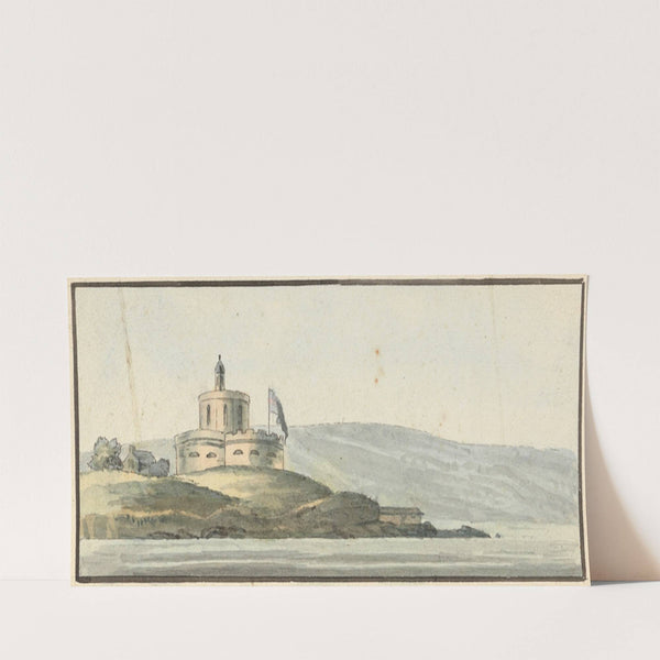 St. Maws Castle, Falmouth, East South East by John Thomas Serres