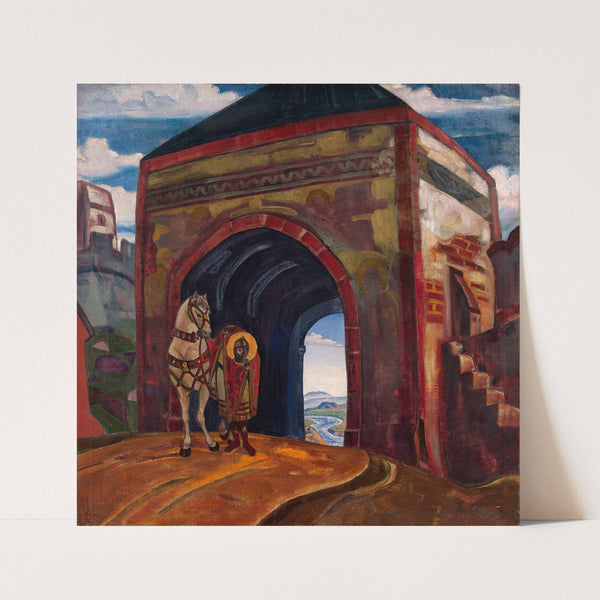 St Mercurius of Smolensk by Nicholas Roerich