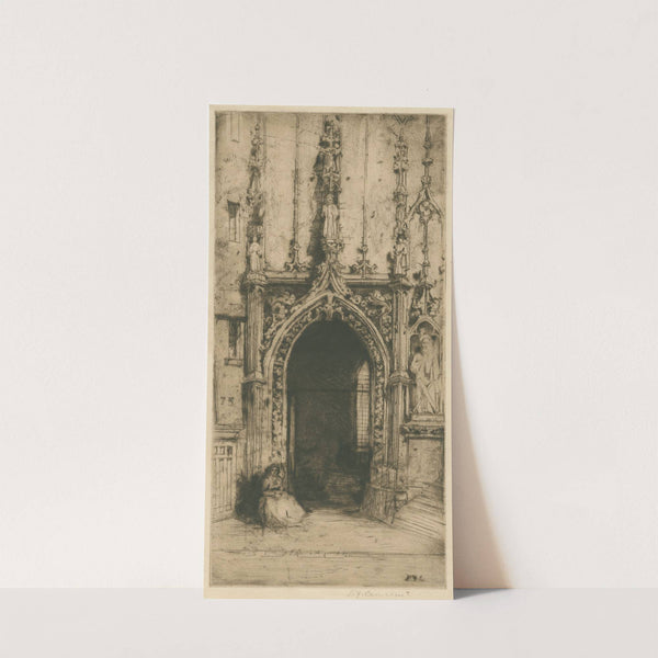 St. Merri, Paris (1906) by David Young Cameron