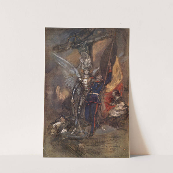 St. Michael of Belgium (1914) by James Jebusa Shannon