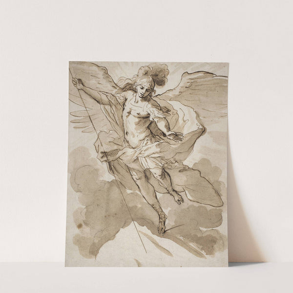 St Michael by Pietro Testa