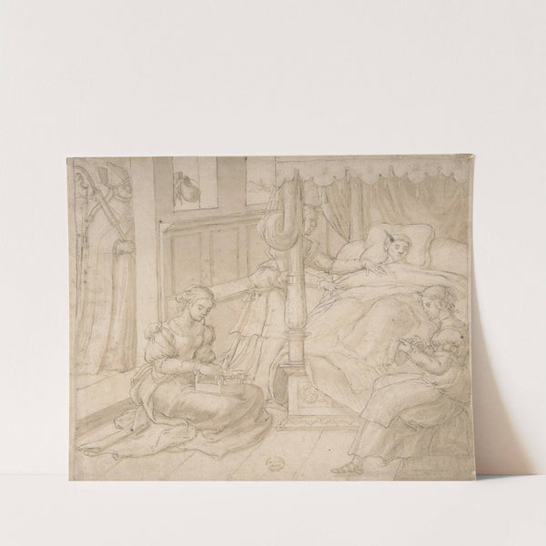 St. Nicholas and the Three Daughters of the Poor Gentleman by Circle of Jan Swart van Groningen