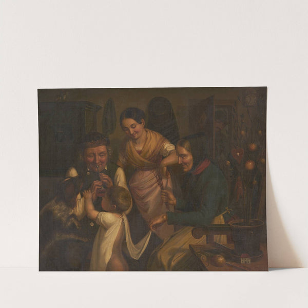 St. Nicholas’ Day in the Black Forest by Johann Baptist Laule