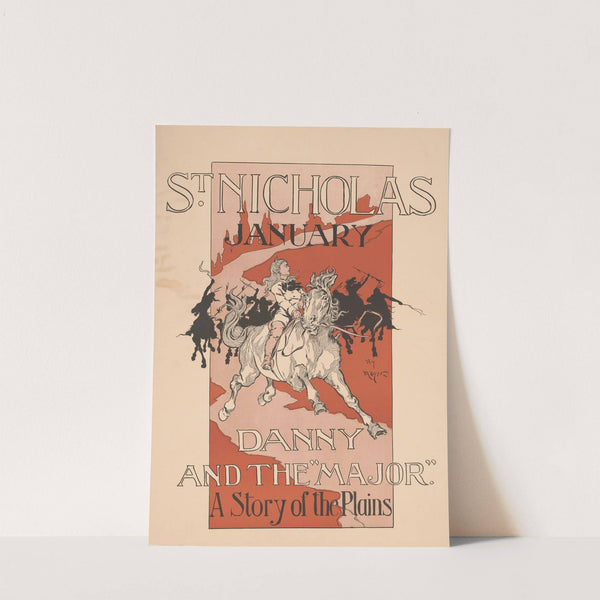 St. Nicholas January. Danny and the Major. A story of the plains by Henry Mayer