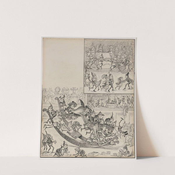 St. Nicholas Magazine; The brownies in the toy shop. (1887) by Palmer Cox