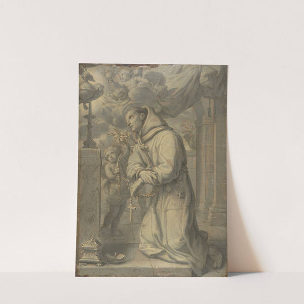 St. Paschal Baylon Adoring the Blessed Sacrament by Claude François