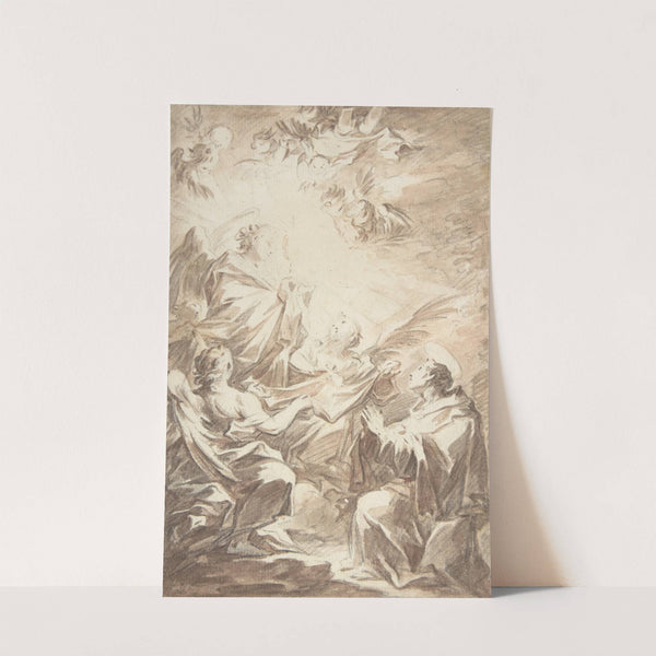 St. Paschal Baylon Adorning the Blessed Sacrament by Mariano Salvador Maella