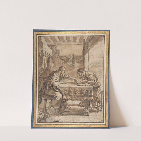 St. Paul Dictating at Ephesus (17th century) by Abraham van Diepenbeeck