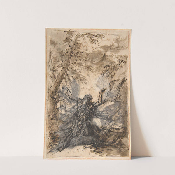 St. Paul, Hermit by Salvator Rosa