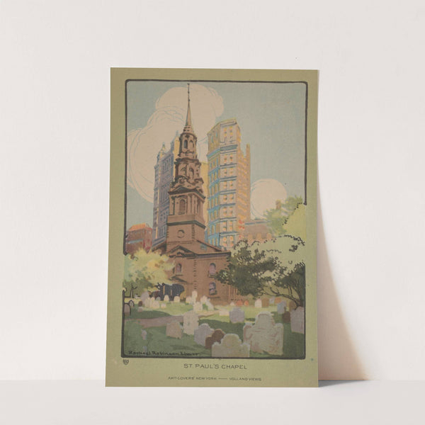 St. Paul’s Chapel (1914) by Rachael Robinson Elmer