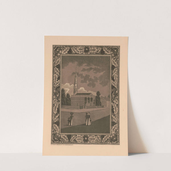 St. Paul’s chapel and the Rutherford house (1905) by Charles Frederick William Mielatz