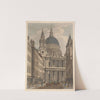 St. Paul’s from Ludgate Hill (1797) by Thomas Malton