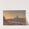 St. Paul's from Southwark by Sunset by George Fennell Robson