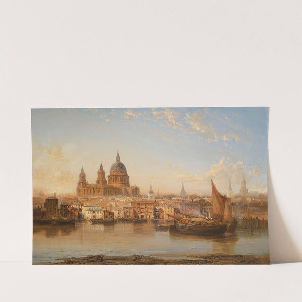 St. Pauls From The River by James Webb