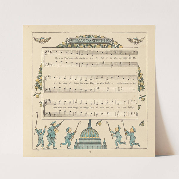 Warm Hands (1876) by Walter Crane