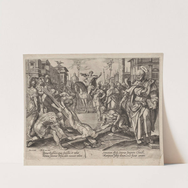 St. Peter (c. 1578) by Hendrick Goltzius