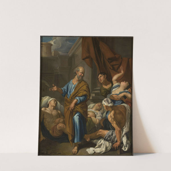 St. Peter healing the sick by Jacob Toorenvliet