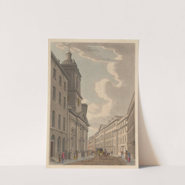 St. Peter le Poor, Broad Street (1797) by Thomas Malton