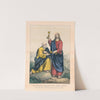 St. Peter receiving the keys by Currier & Ives.