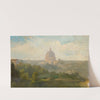 St Peter’s Basilica in Rome (between 1851 and 1854) by Julie Wilhelmine Hagen-Schwarz