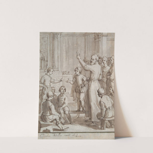 St. Philip as a tutor by Jacques Stella