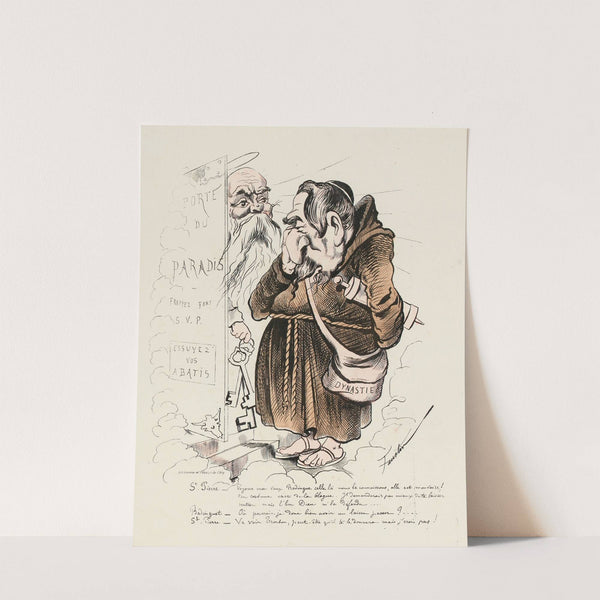 St Pierre et St Baldingue (1870) by Faustin Betbeder