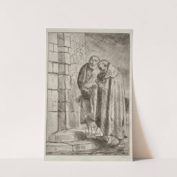 St. Pierre et St. Paul à la porte de M. Richard (c. 1857–1911) by Alphonse Legros
