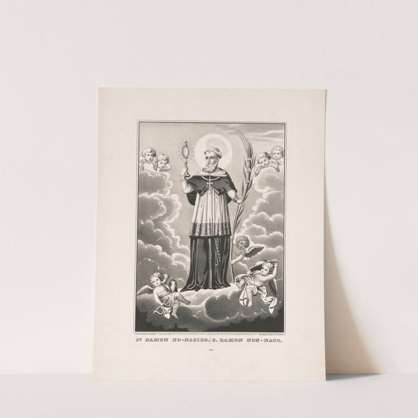 St. Ramon no-nacido (1849) by Currier & Ives.
