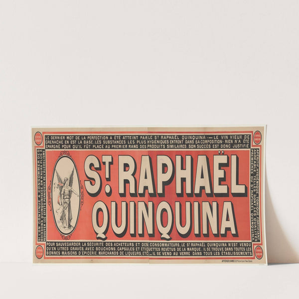 St Raphaël Quinquina (1891) by Imp. Camis