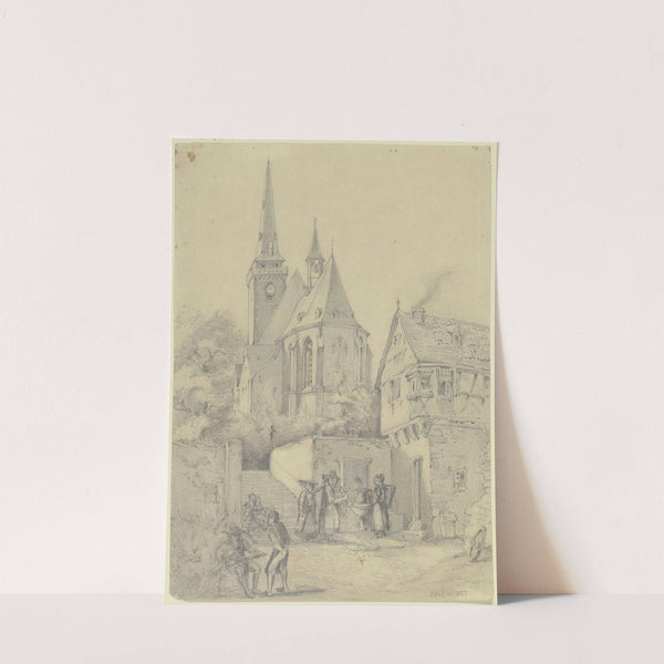 St. Ursula in Oberursel by Johann Friedrich Hoff