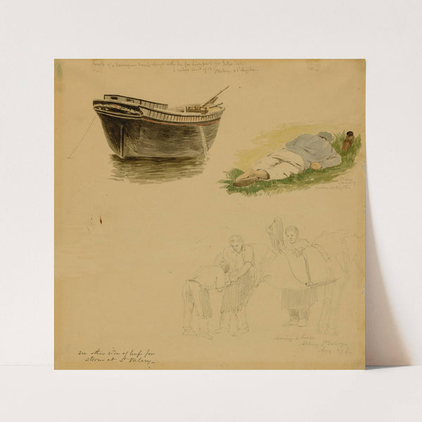 St. Valery (1862) by Miner Kilbourne Kellogg