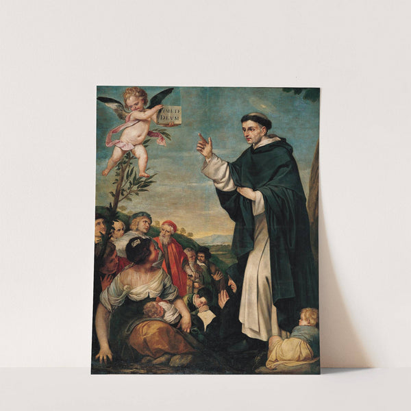 St. Vincent Ferrer Preaching (between 1644 and 1645) by Alonso Cano