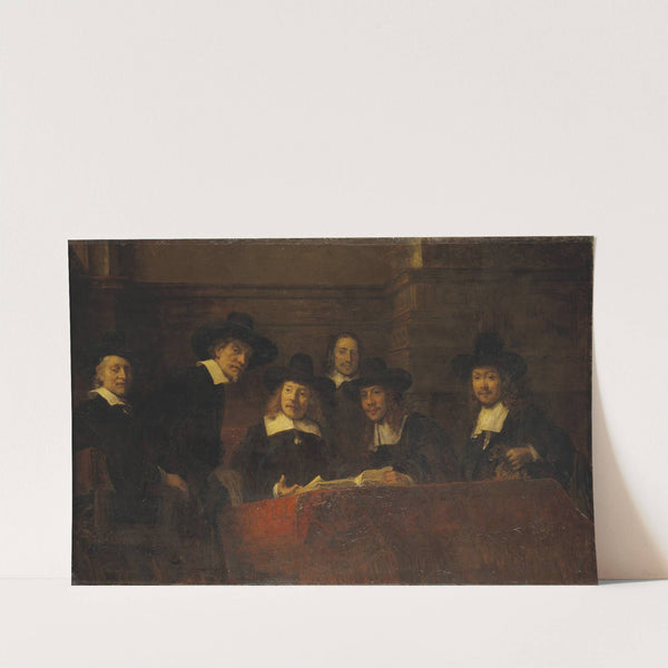 Staalmeesters. After Rembrandt (1876-1877) by Ernst Josephson