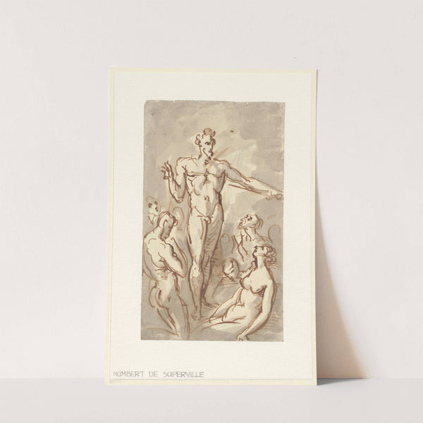 Staande man by David Humbert de Superville