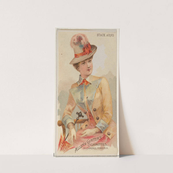 Stack Arms (1888) by Allen & Ginter