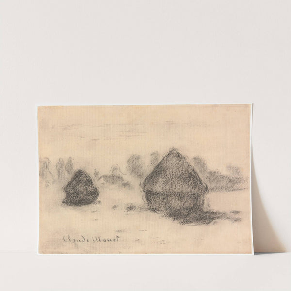 Stacks of Wheat (1891) by Claude Monet