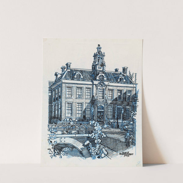 Stadhuis te Edam by Martin Monnickendam