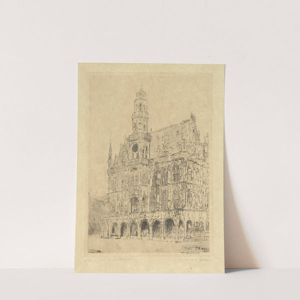 Stadhuis van Oudenaarde by James Ensor