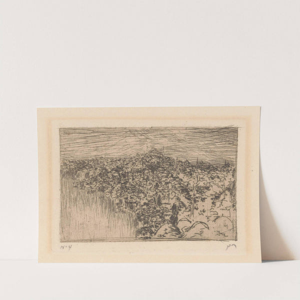 Stadsgezicht op Constantinopel (1889) by Marius Bauer