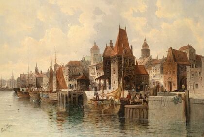 Stadt am Fluss
