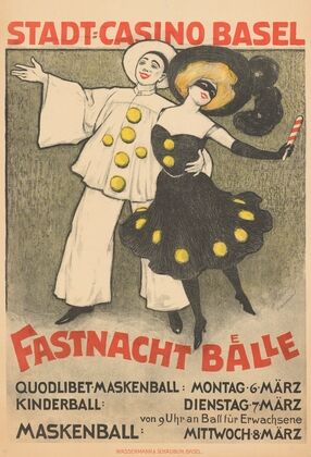 Stadt-Casino Basel – Fastnacht Bälle (1911)