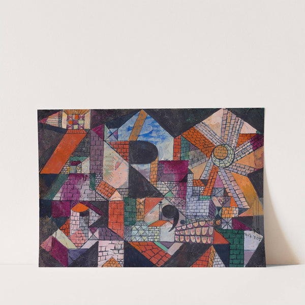 Stadt R by Paul Klee