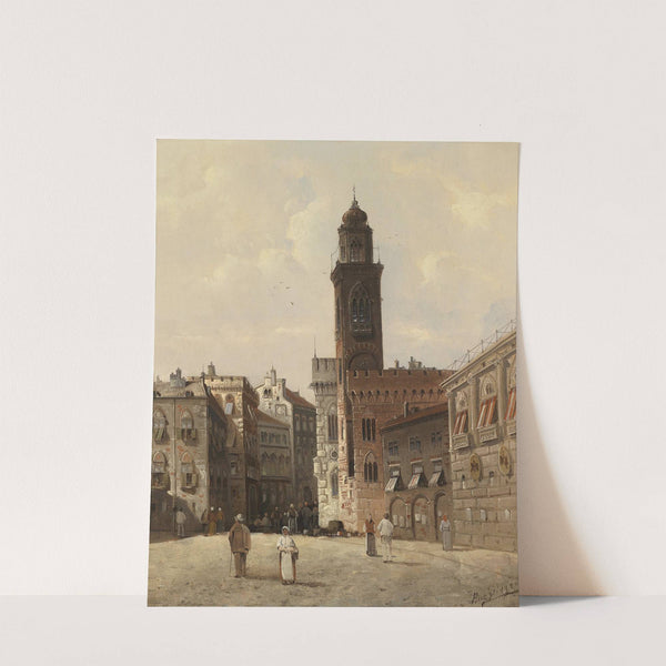 Stadtansicht by August Von Siegen