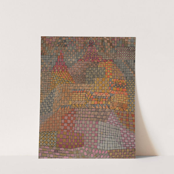 Stadtburg Kr. (Town Castle Kr.) by Paul Klee
