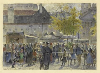 Städtische Kartoffelverkaufsstelle III. Bez. (Augustinermarkt) (1916-1917)