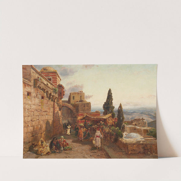 Stadttor in Tunis by Carl Wuttke