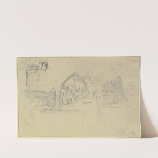 Stadttor zu Wetzlar by Jakob Fürchtegott Dielmann