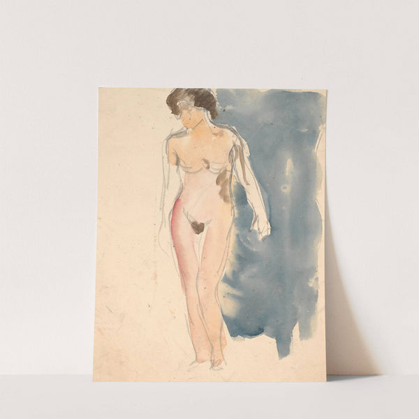 Stående kvindelig model (1904 – 1907) by Karl Isakson