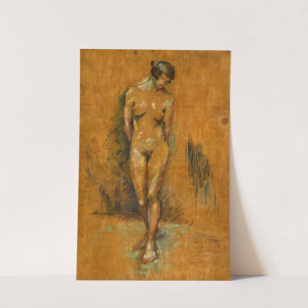 Stående kvinneakt by Ludvig Karsten