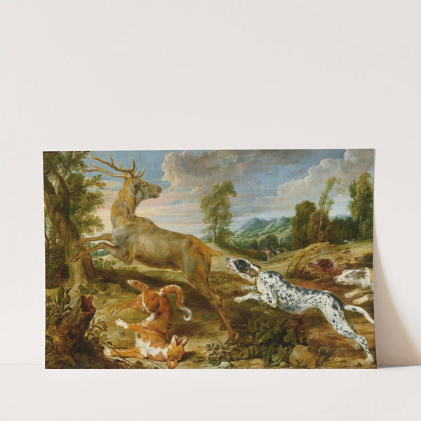 Stag Hunt by Paul de Vos